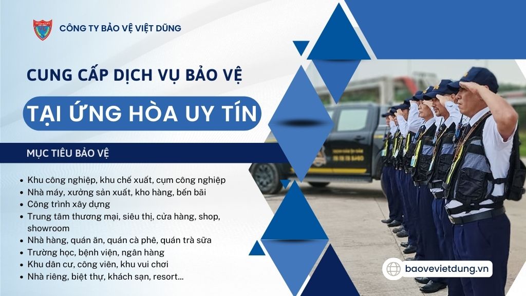 cong ty bao ve o ung hoa