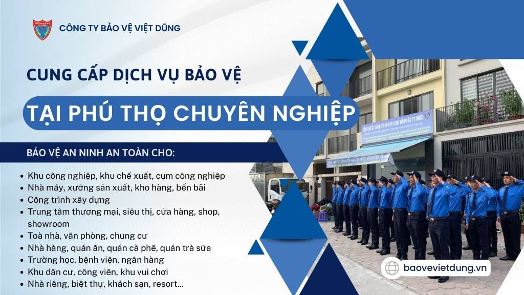 cong ty bao ve tai phu tho
