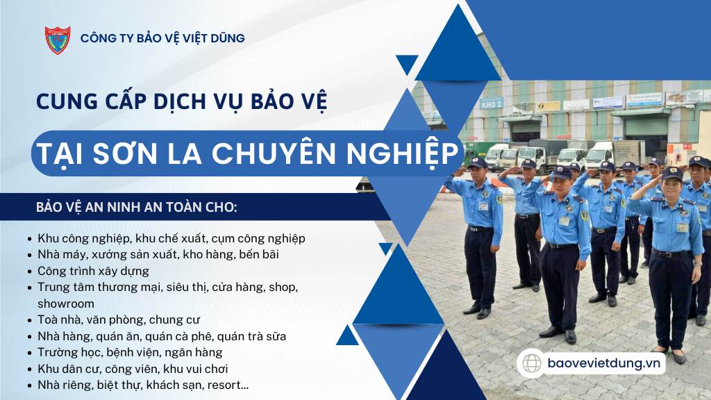 cong ty dich vu bao ve tai son la