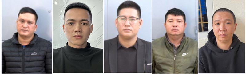 Hiện Cơ quan Cảnh sát điều tra Công an tỉnh Thanh Hóa đã khởi tố vụ án hình sự, khởi tố bị can và bắt tạm giam 5 đối tượng liên quan đến vụ việc. 5-doi-tuong-bi-khoi-to